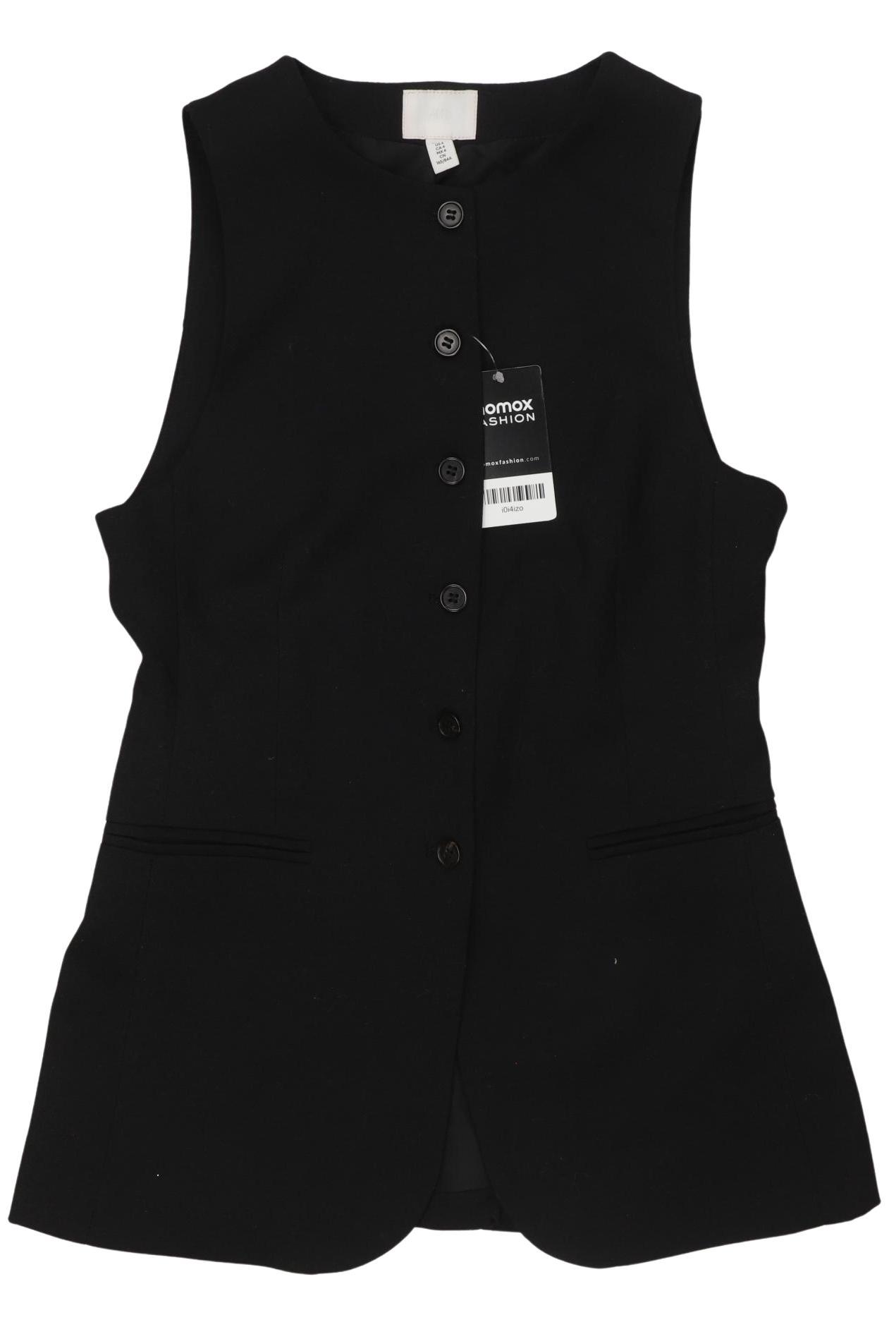 

H&M Damen Weste, schwarz, Gr. 36