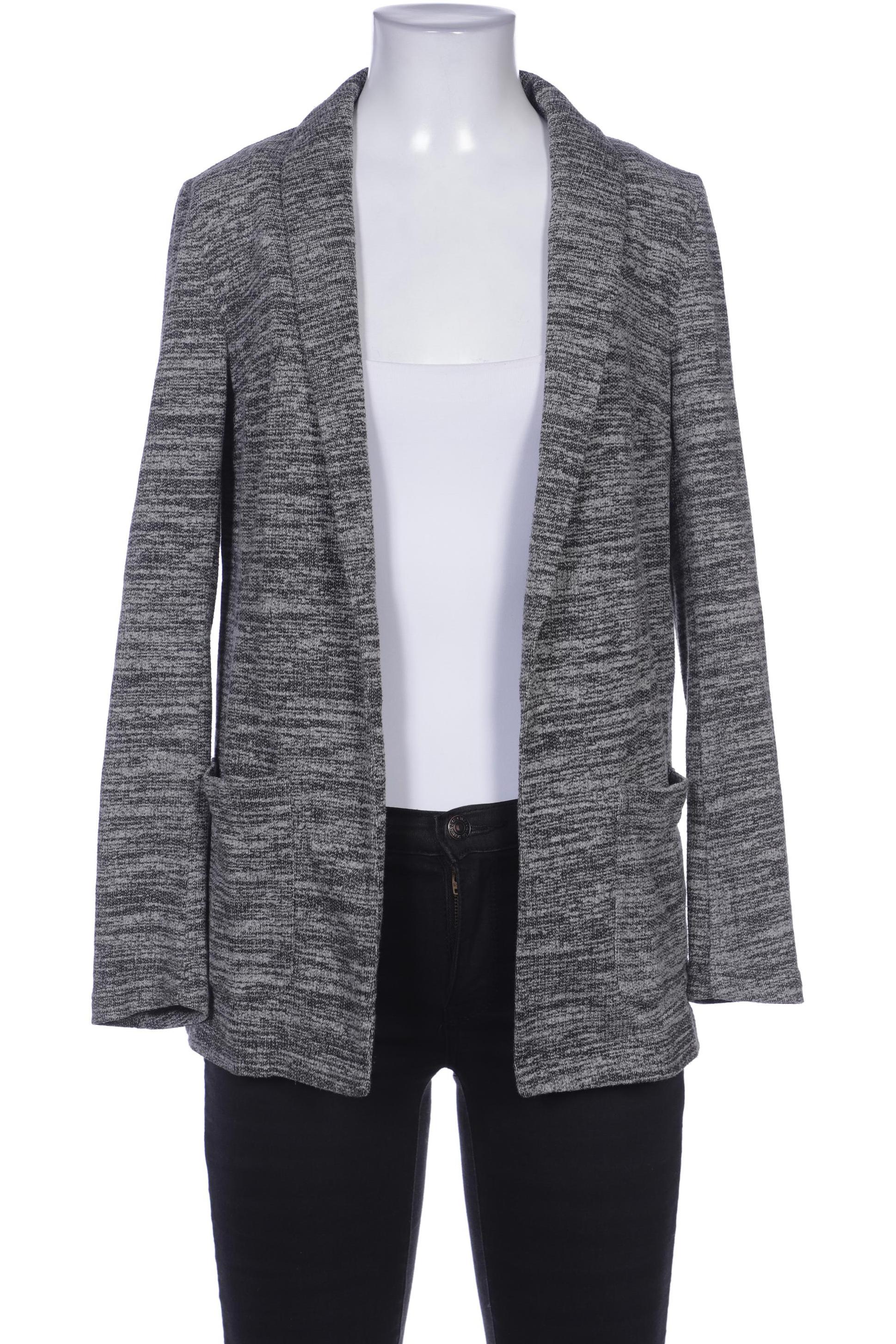 

H&M Damen Strickjacke, grau, Gr. 34