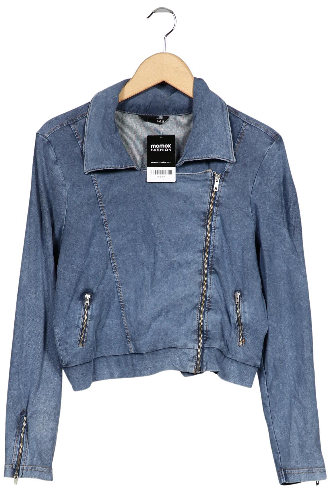 

H&M Damen Jacke, blau, Gr. 36
