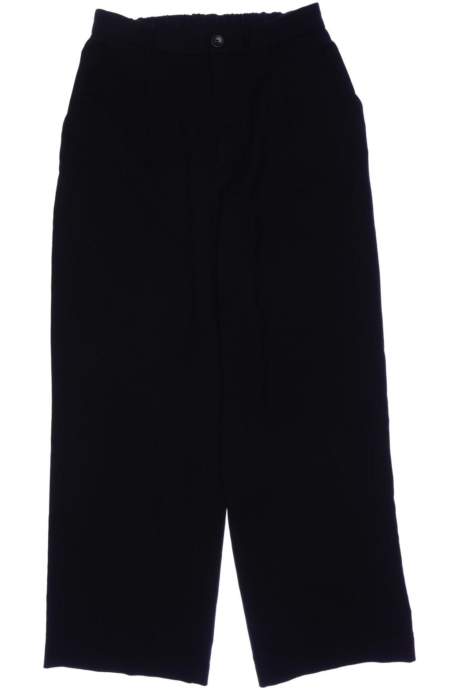 

H&M Damen Stoffhose, schwarz, Gr. 40