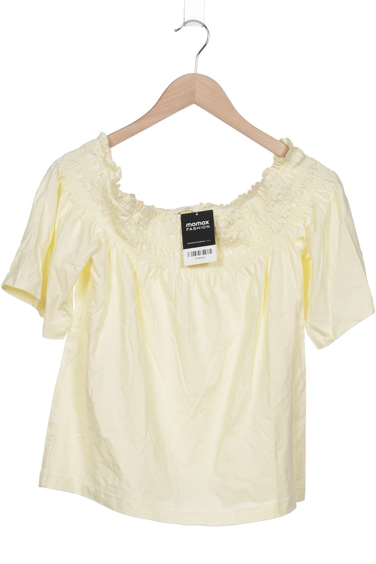 

H&M Damen T-Shirt, gelb, Gr. 42