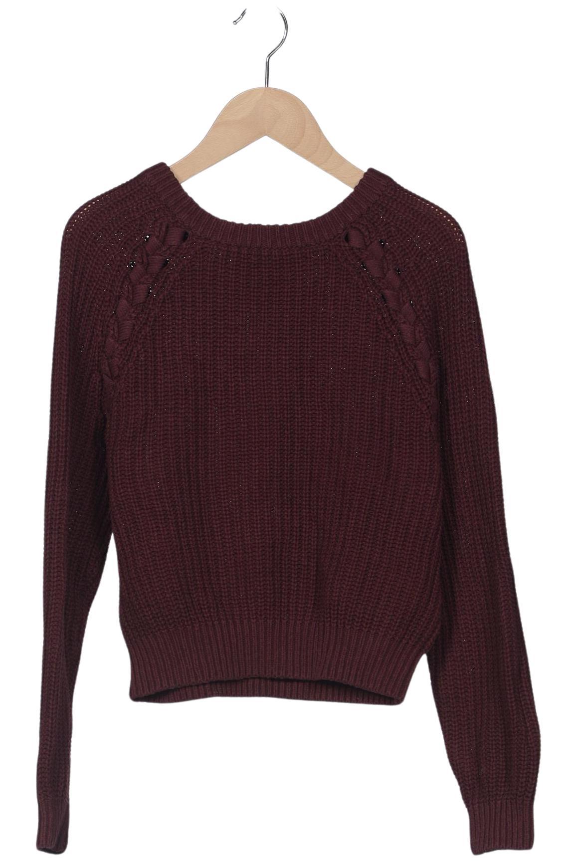 

H&M Damen Pullover, bordeaux, Gr. 34