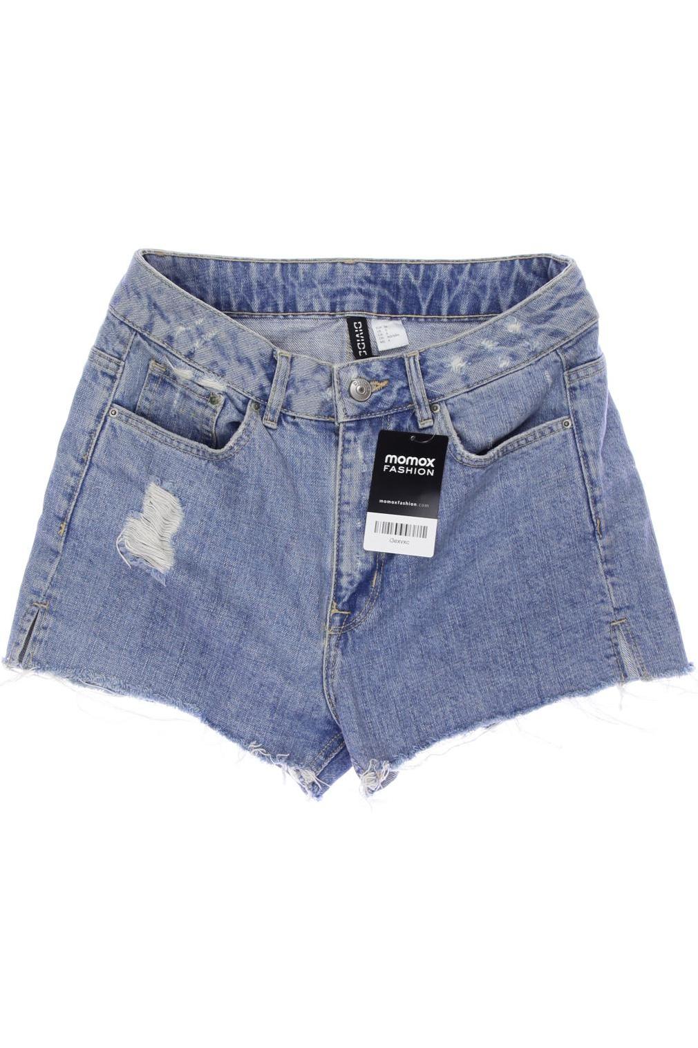 

H&M Damen Shorts, hellblau, Gr. 36