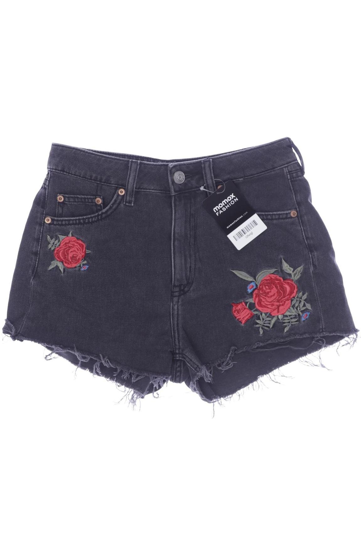 

H&M Damen Shorts, grau, Gr. 34