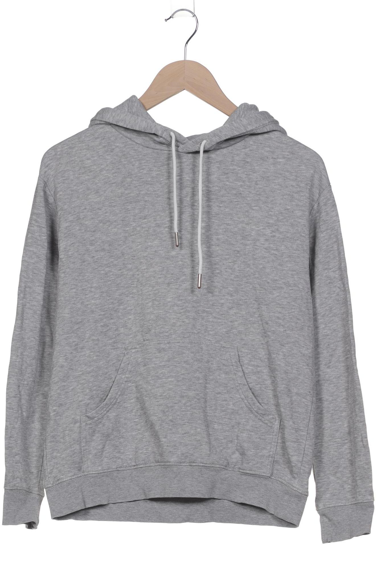 

H&M Damen Kapuzenpullover, grau, Gr. 34