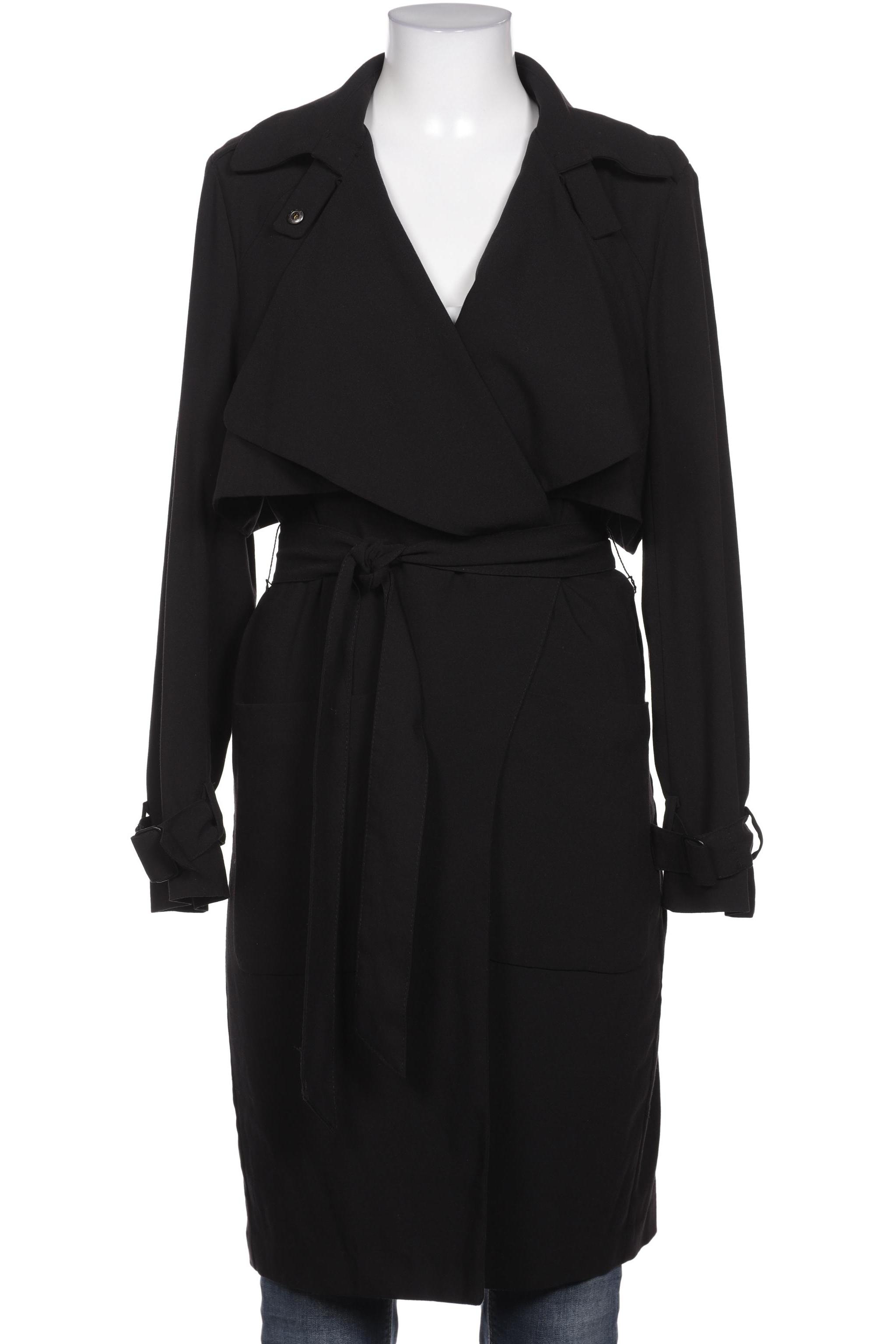 

H&M Damen Mantel, schwarz, Gr. 36
