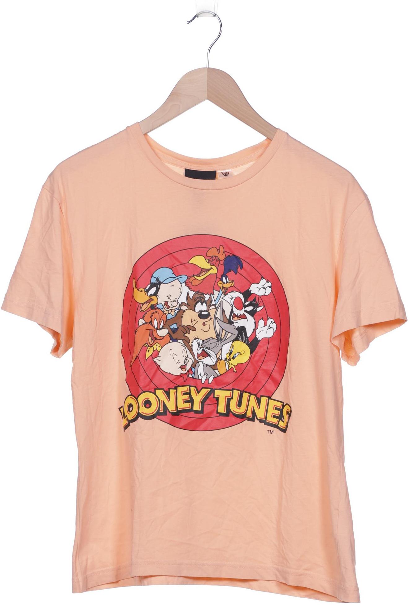 

H&M Damen T-Shirt, orange, Gr. 38