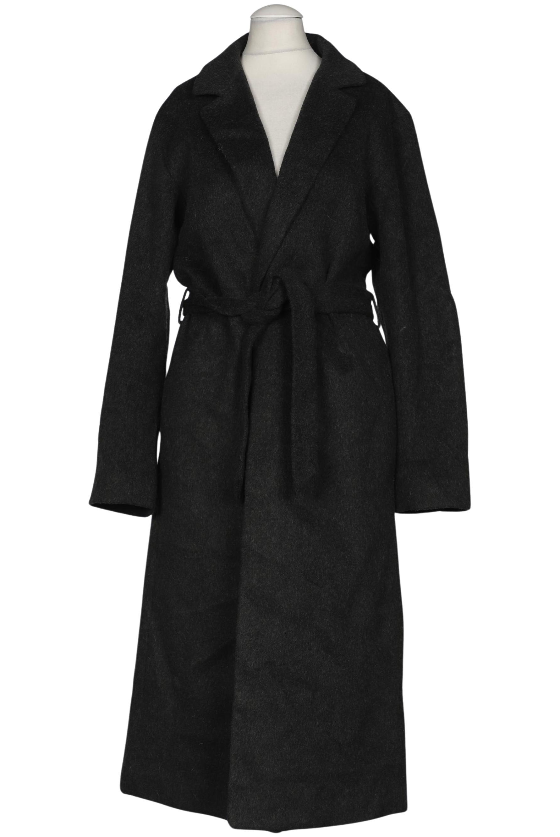 

H&M Damen Mantel, schwarz, Gr. 34