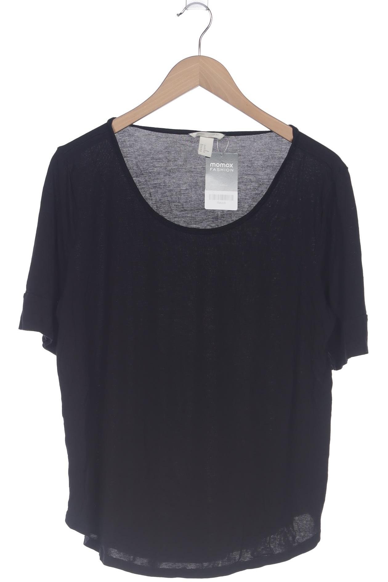 

H&M Damen T-Shirt, marineblau, Gr. 44