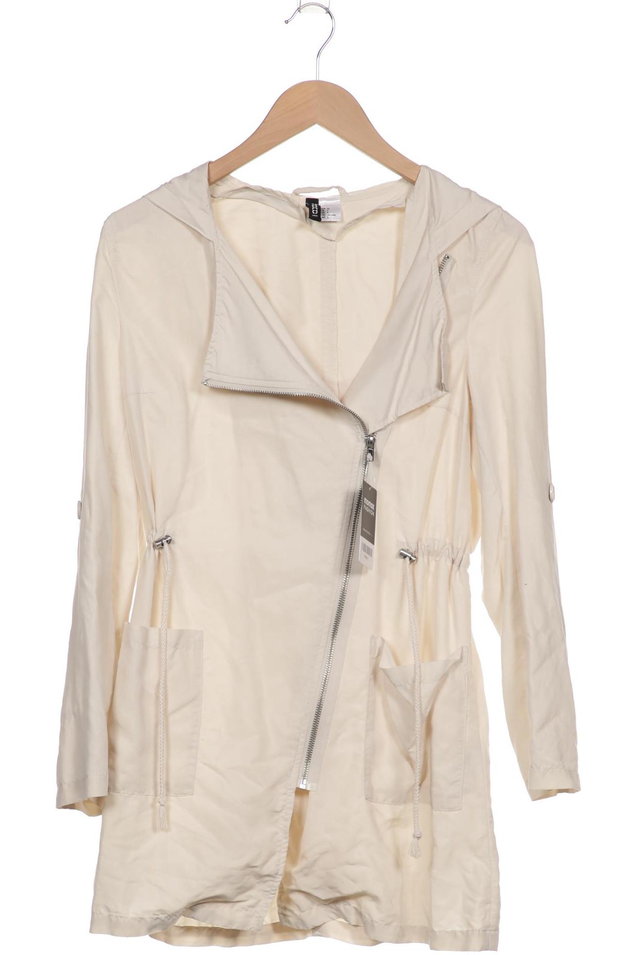 

H&M Damen Mantel, cremeweiß