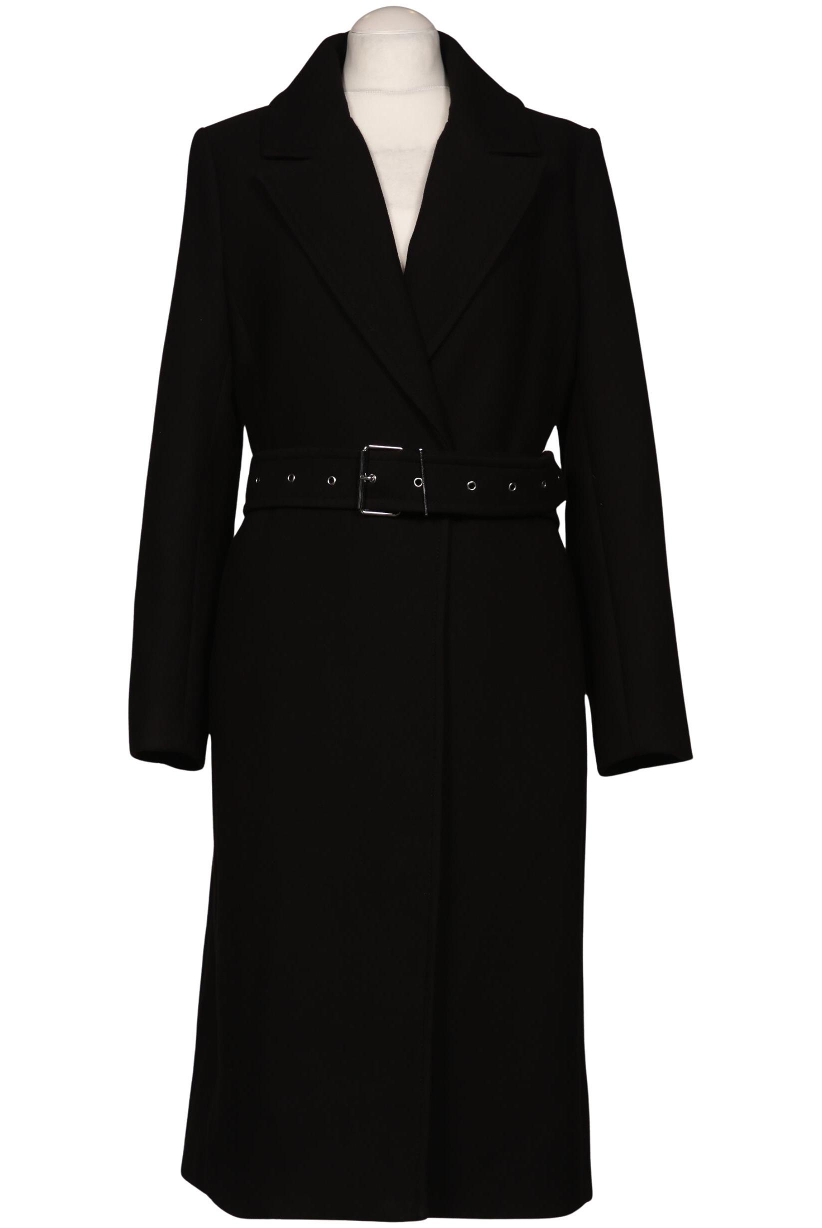 

H&M Damen Mantel, schwarz, Gr. 38