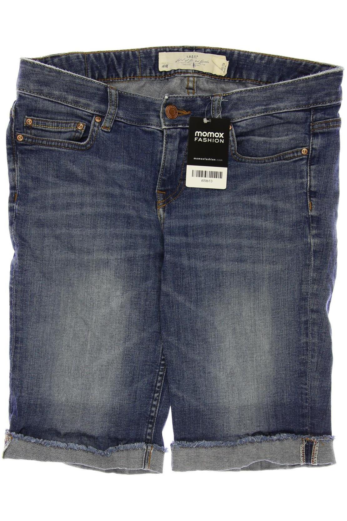 

H&M Damen Shorts, blau, Gr. 38