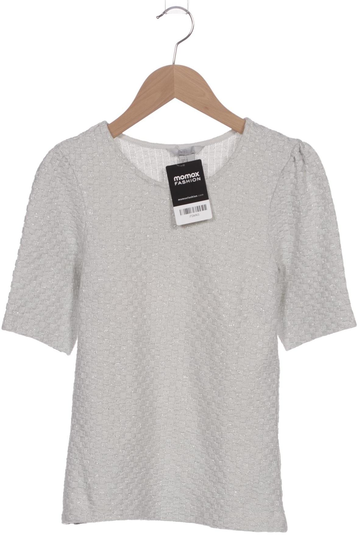 

H&M Damen T-Shirt, grau, Gr. 34