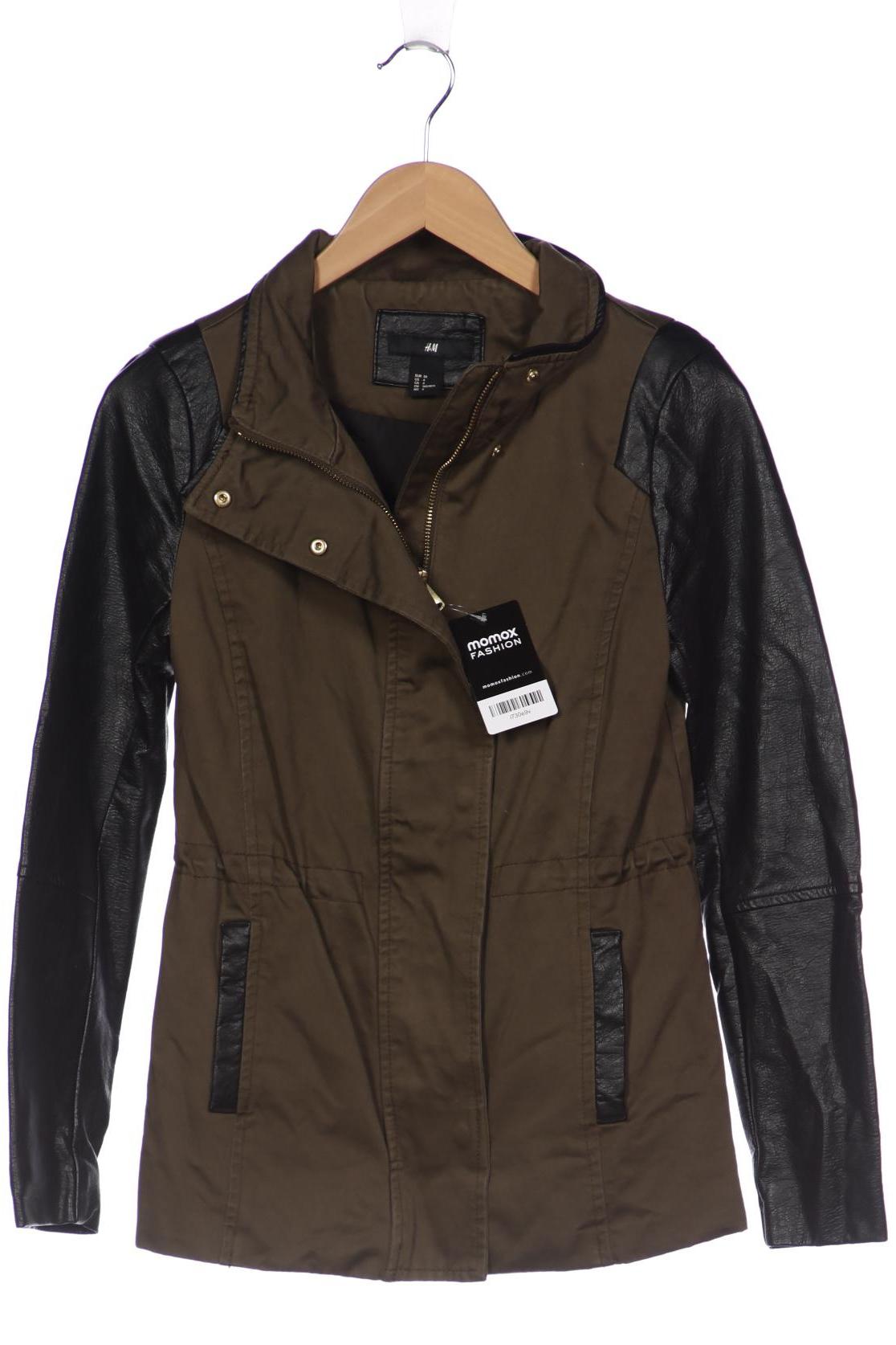 

H&M Damen Mantel, grün