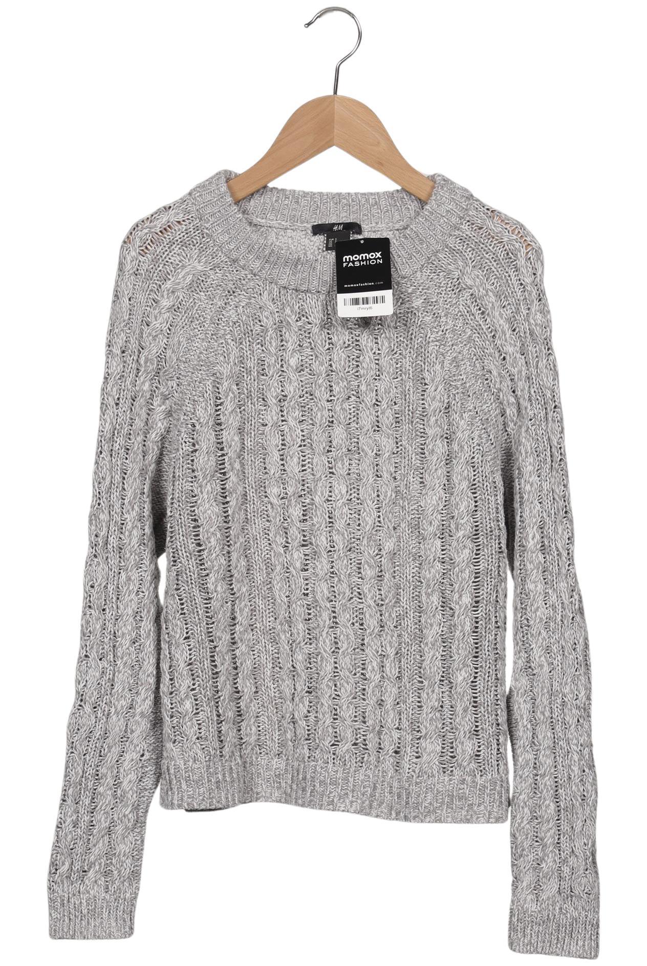 

H&M Damen Pullover, grau, Gr. 36
