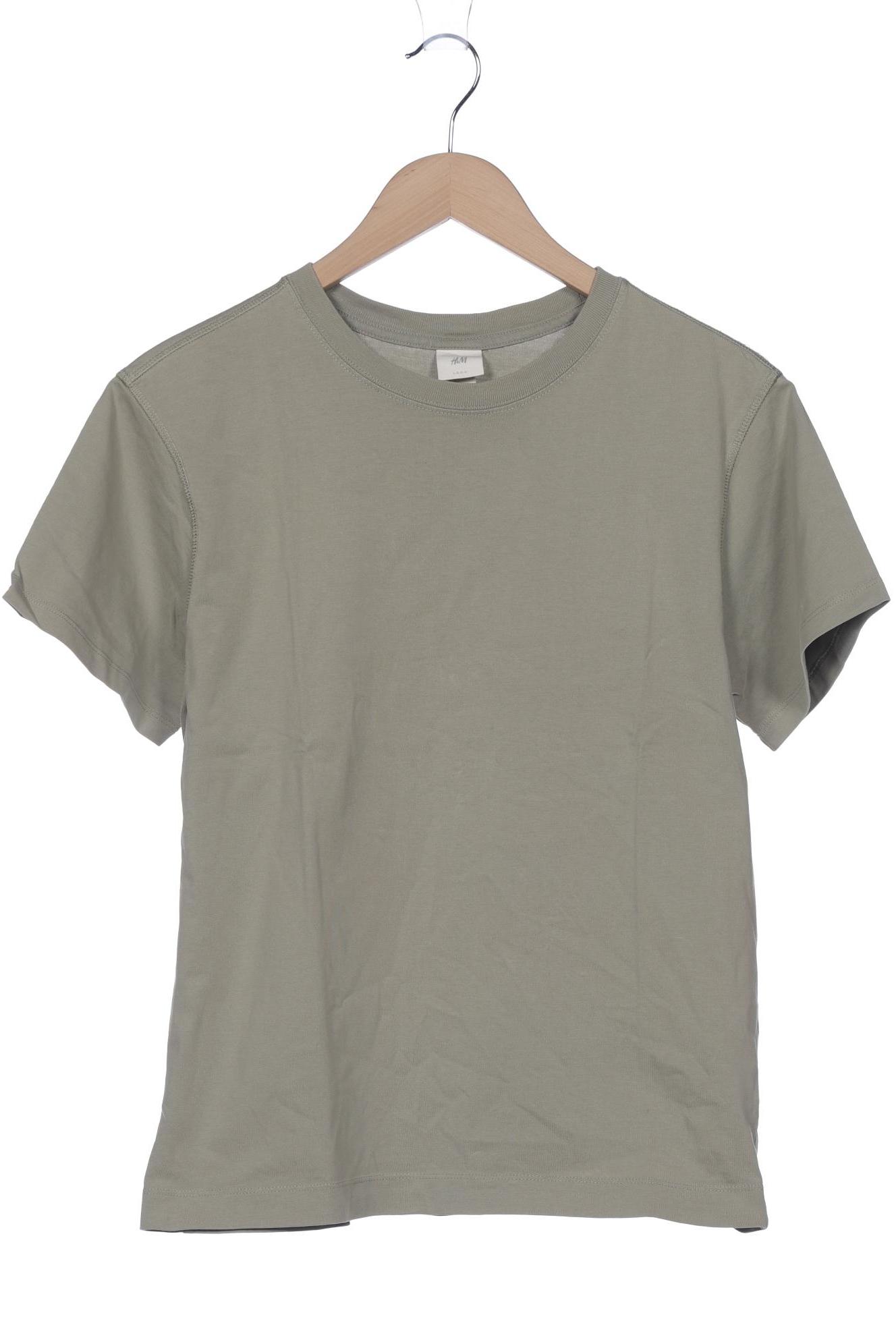 

H&M Damen T-Shirt, grün, Gr. 36