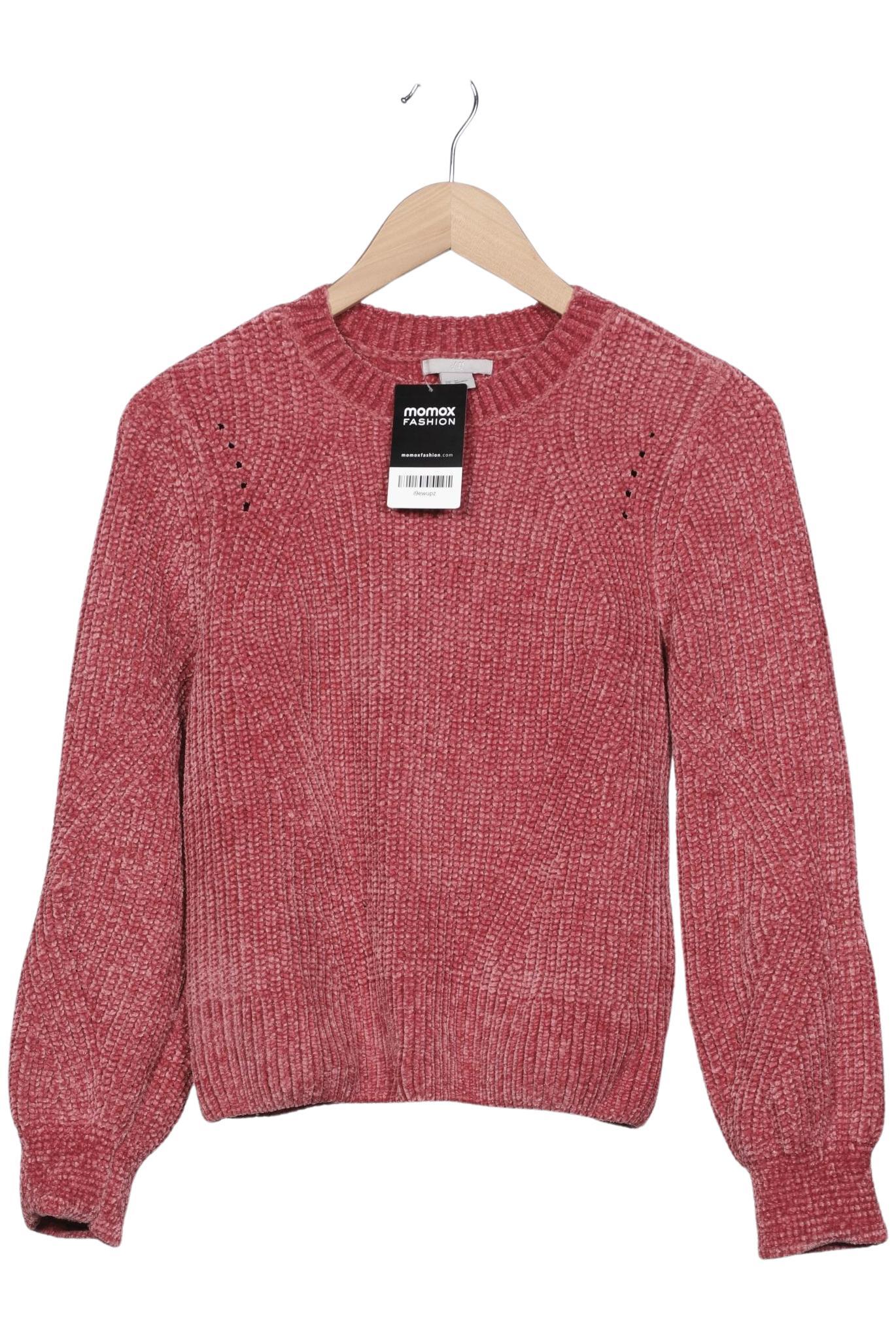 

H&M Damen Pullover, rot, Gr. 34