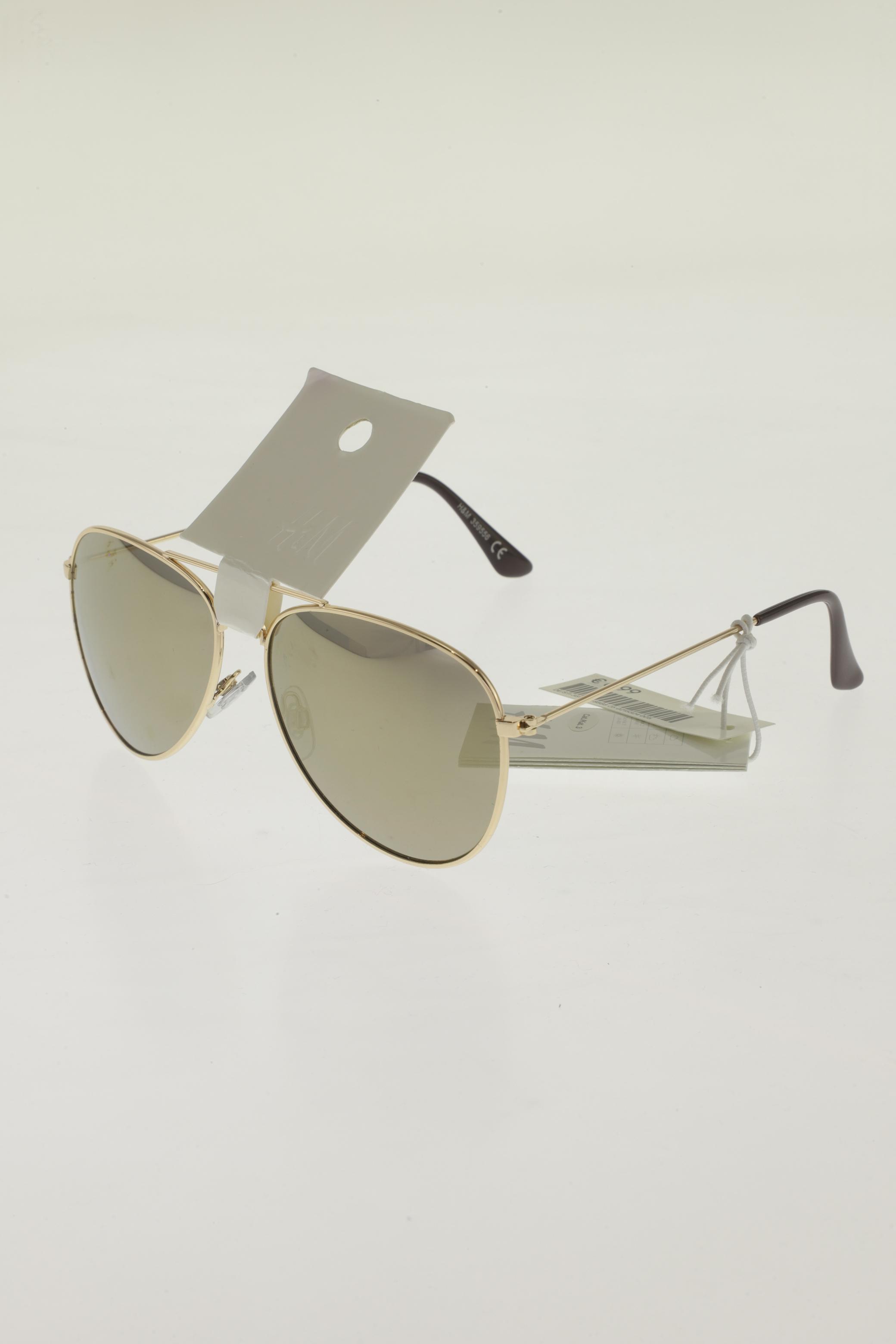 

H&M Damen Sonnenbrille, gold