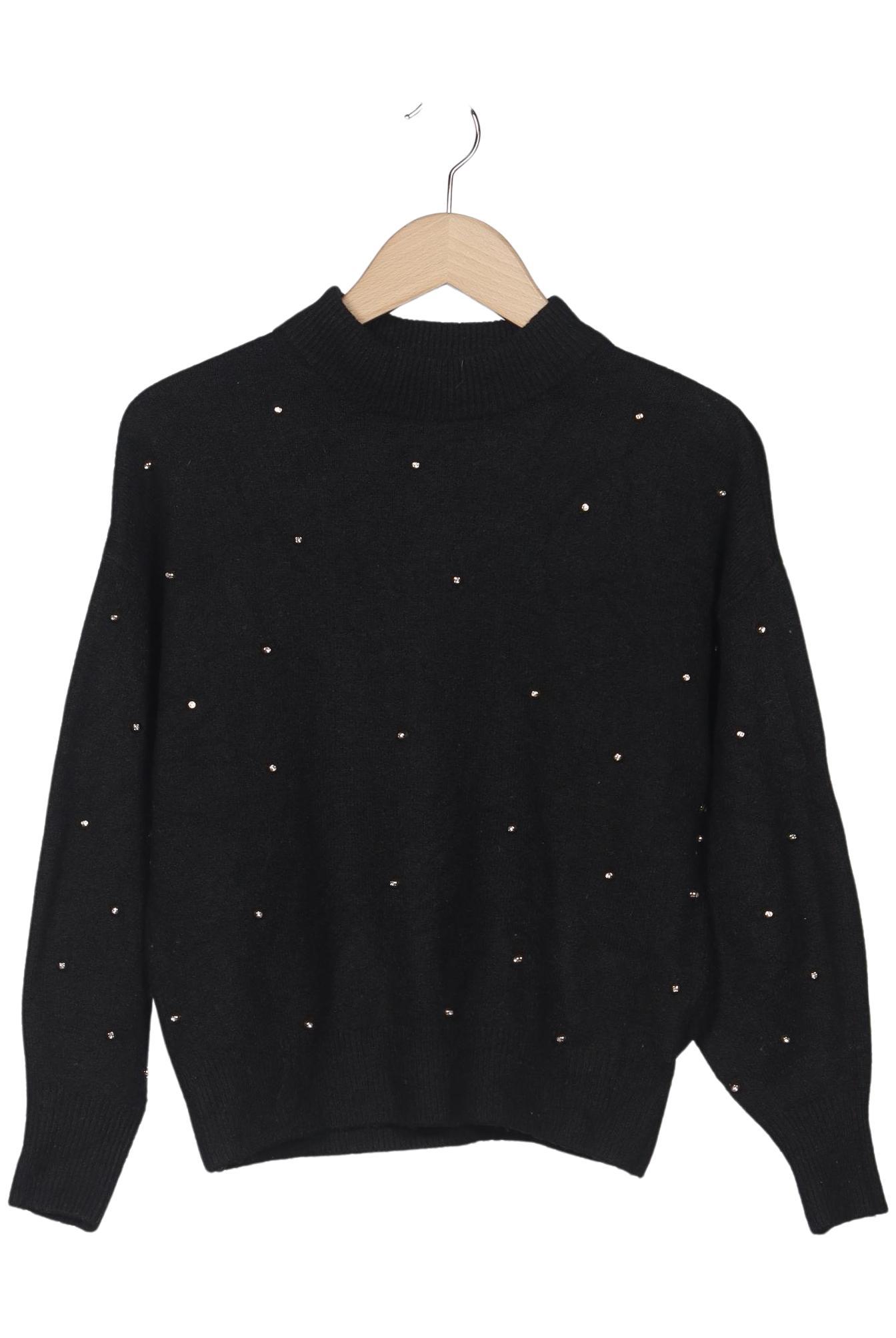 

H&M Damen Pullover, schwarz, Gr. 34