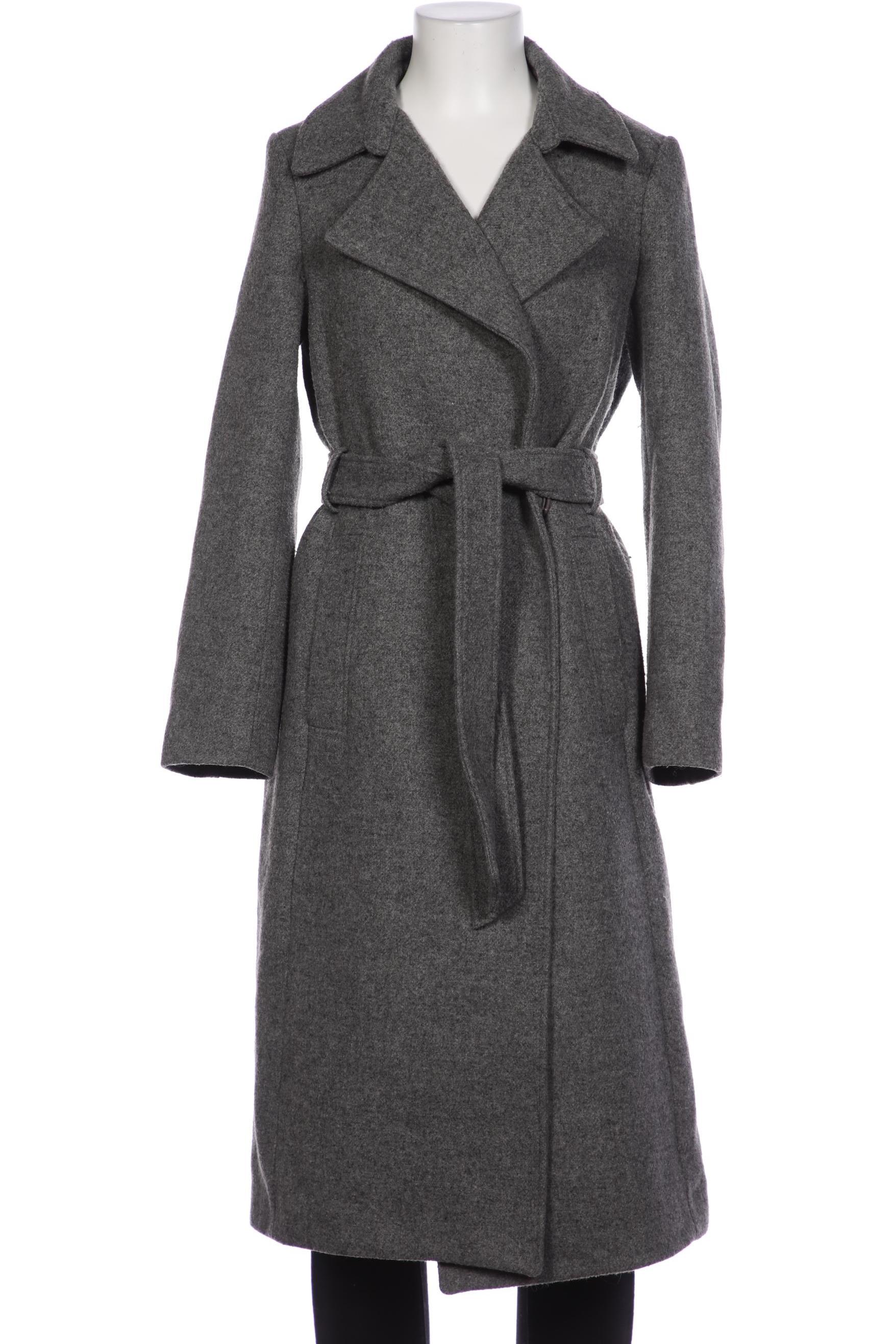 

H&M Damen Mantel, grau, Gr. 34