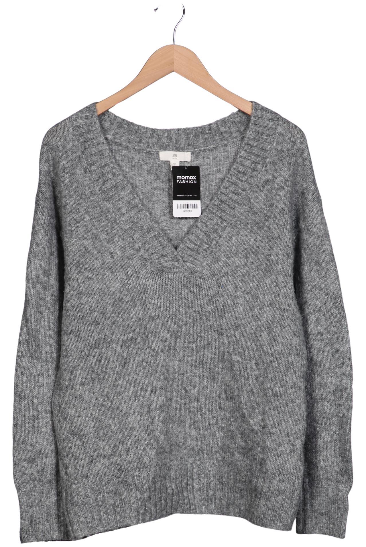 

H&M Damen Pullover, grau, Gr. 34