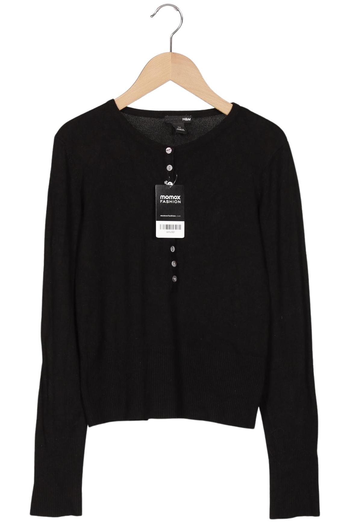 

H&M Damen Pullover, schwarz, Gr. 38