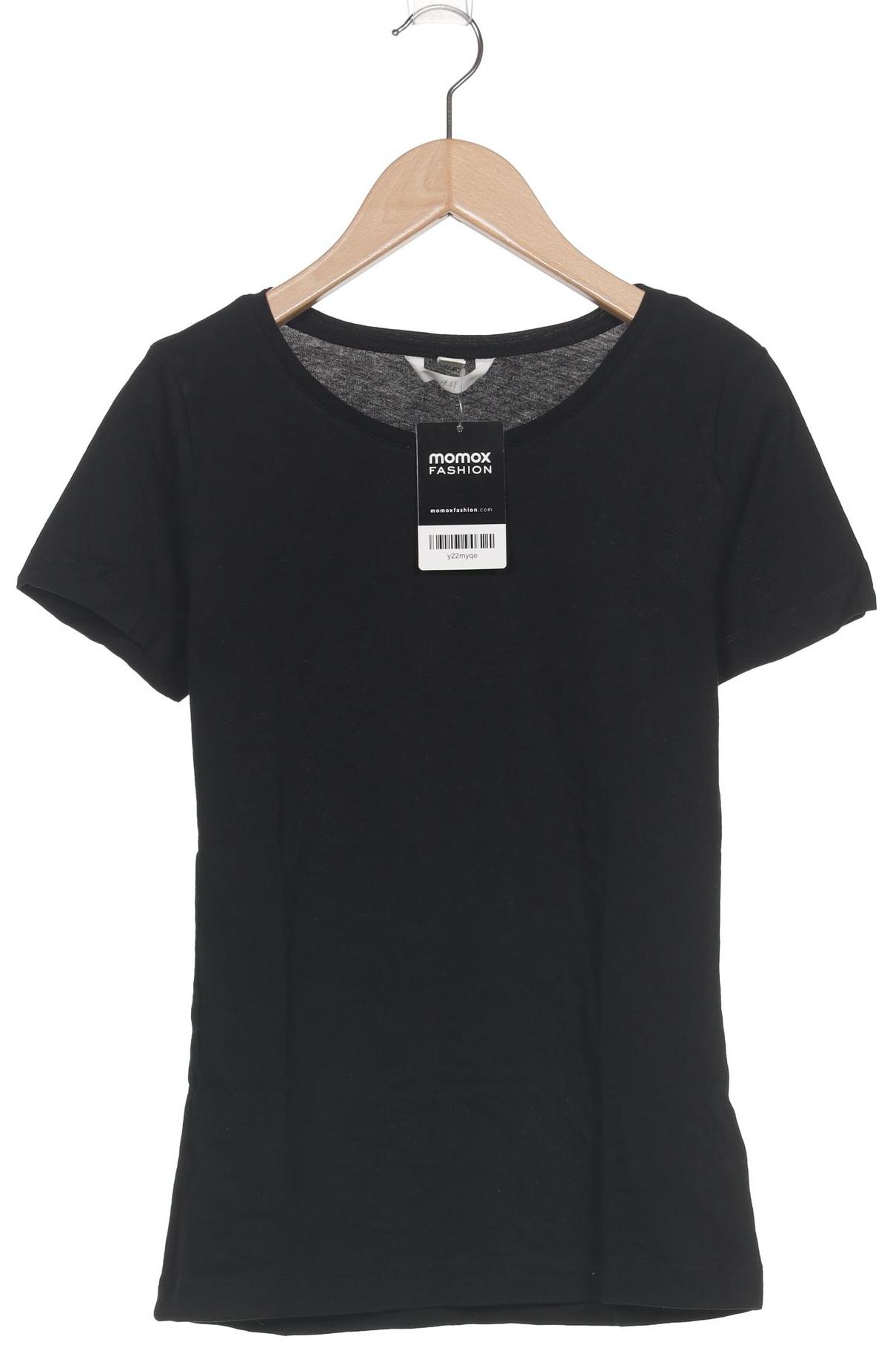

H&M Damen T-Shirt, schwarz, Gr. 36
