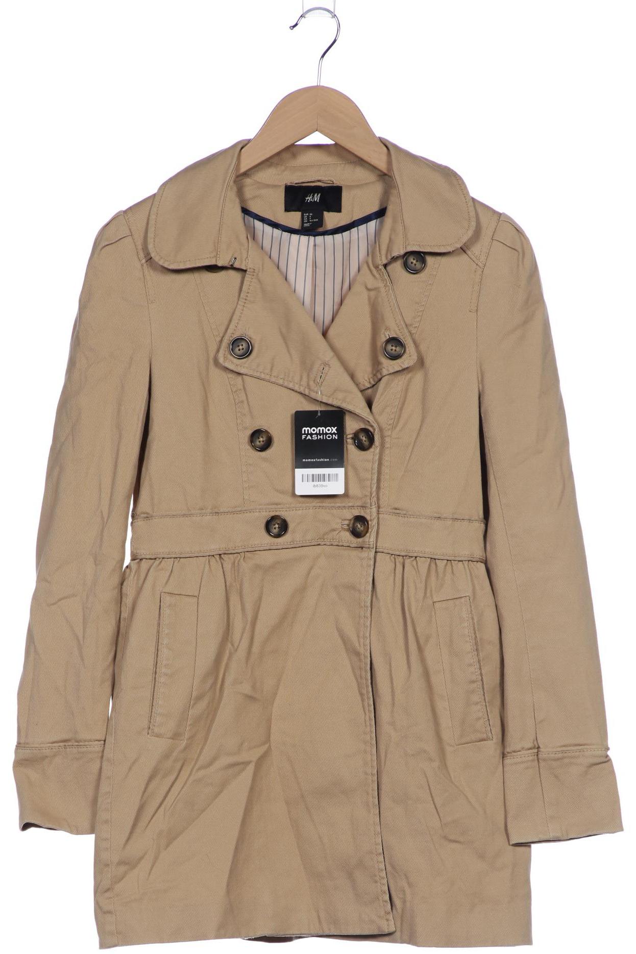 

H&M Damen Mantel, beige, Gr. 36