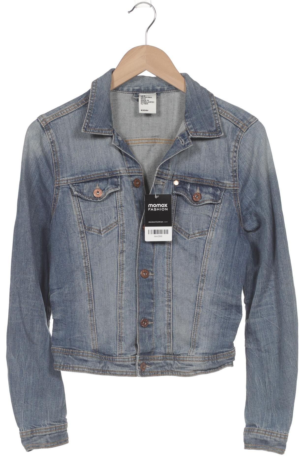 

H&M Damen Jacke, blau, Gr. 38