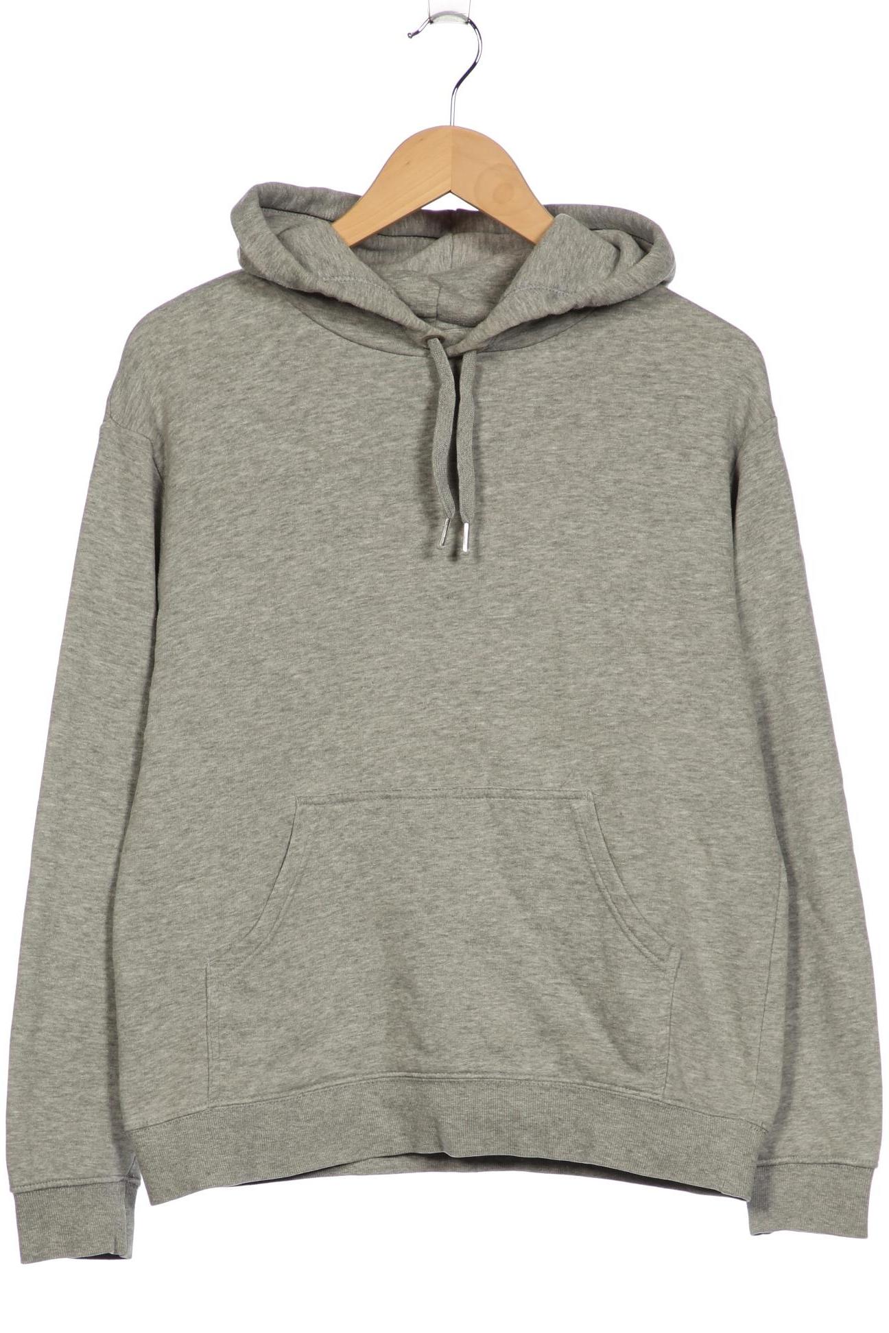 

H&M Damen Kapuzenpullover, grau, Gr. 36
