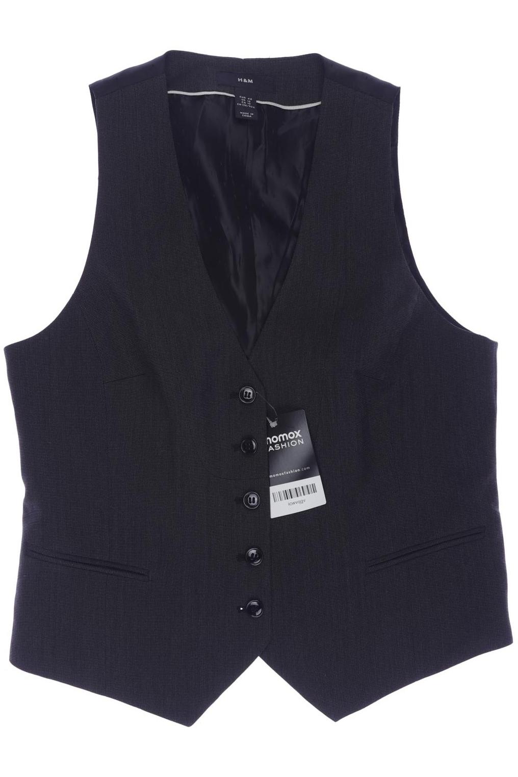 

H&M Damen Weste, grau, Gr. 40