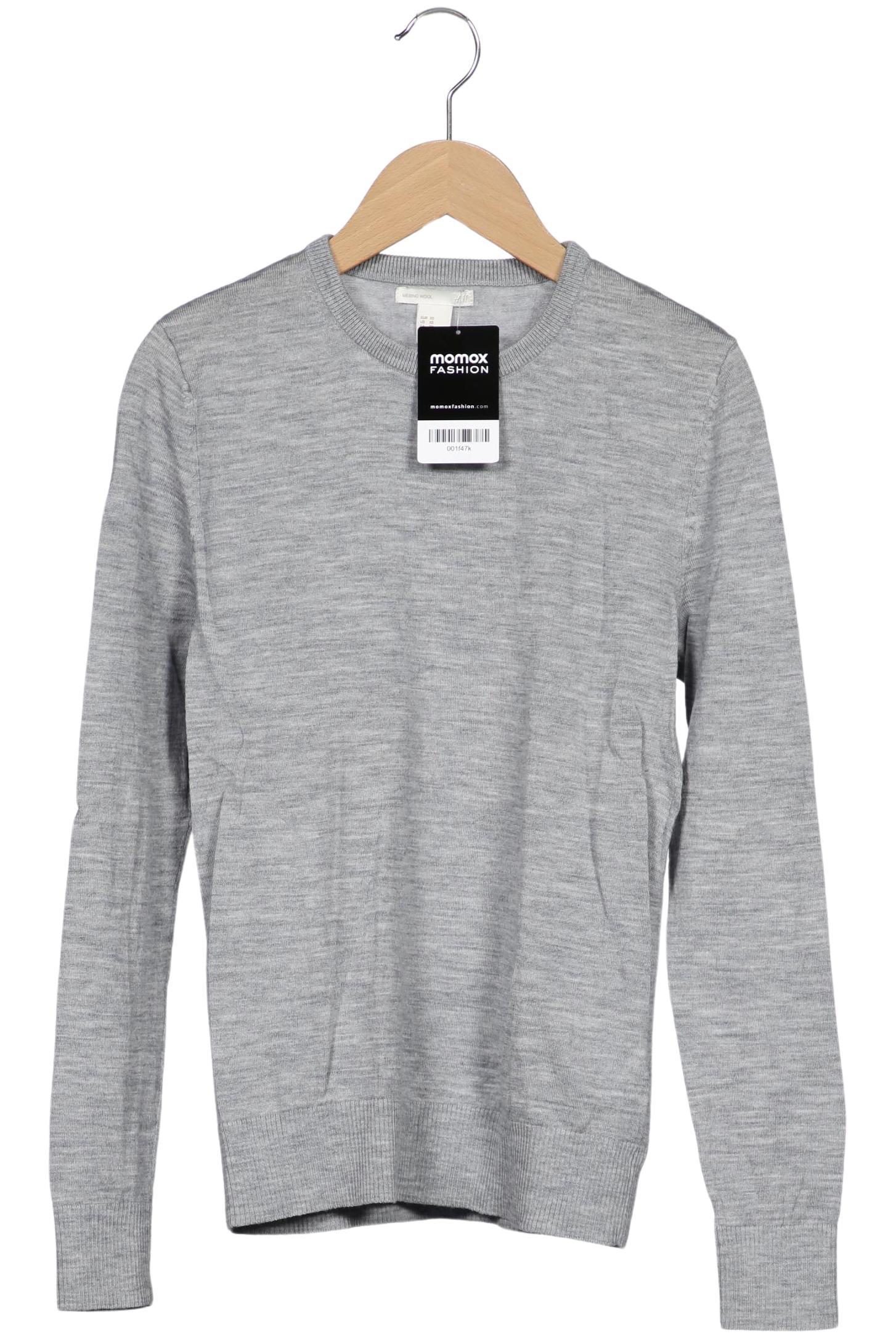 

H&M Damen Pullover, grau, Gr. 34