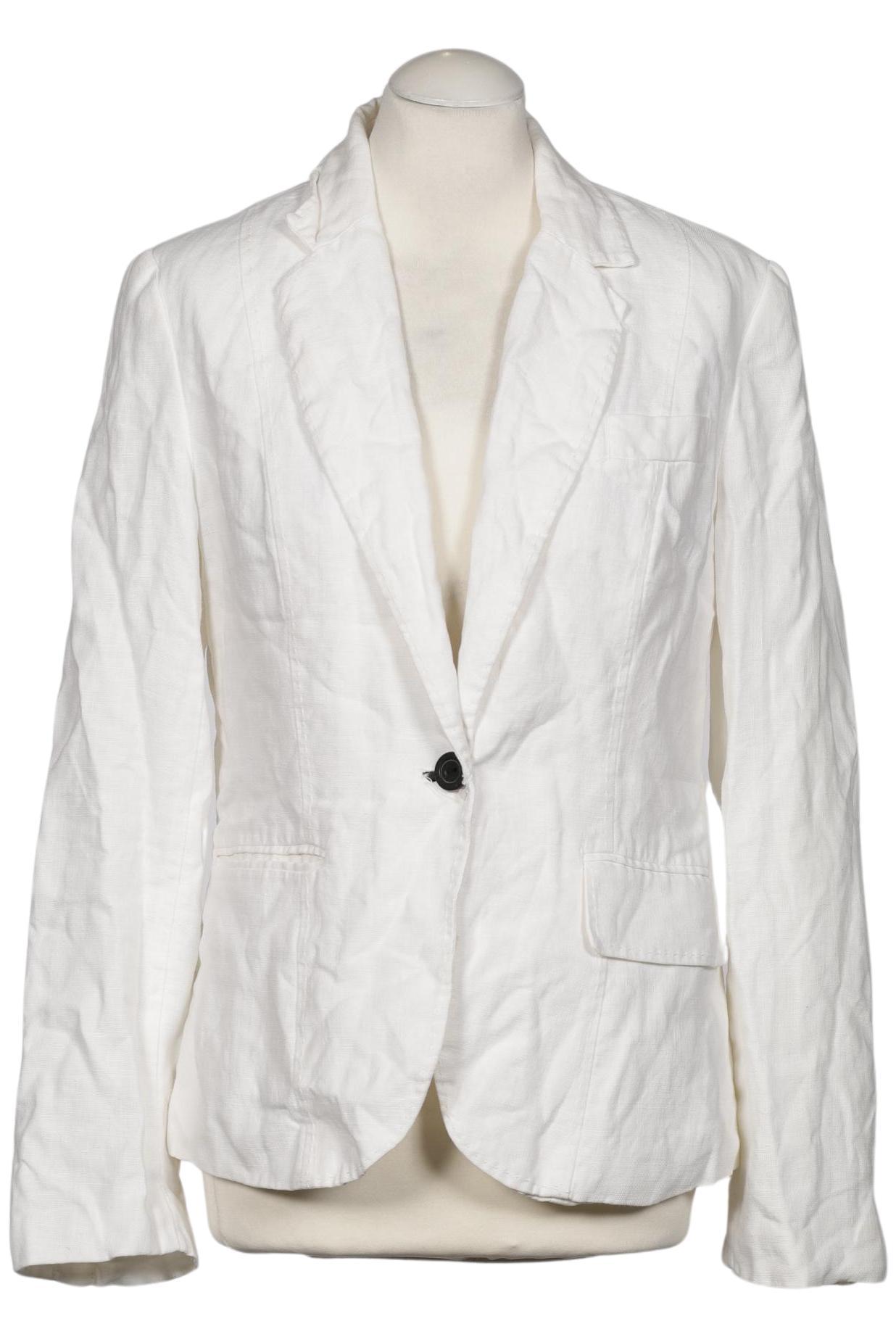 

H&M Damen Blazer, weiß, Gr. 38
