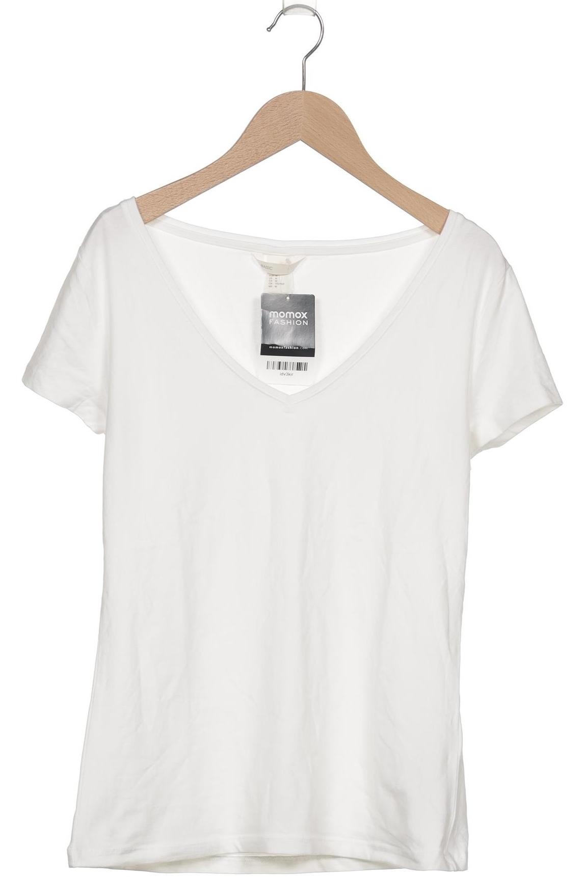 

H&M Damen T-Shirt, weiß, Gr. 38
