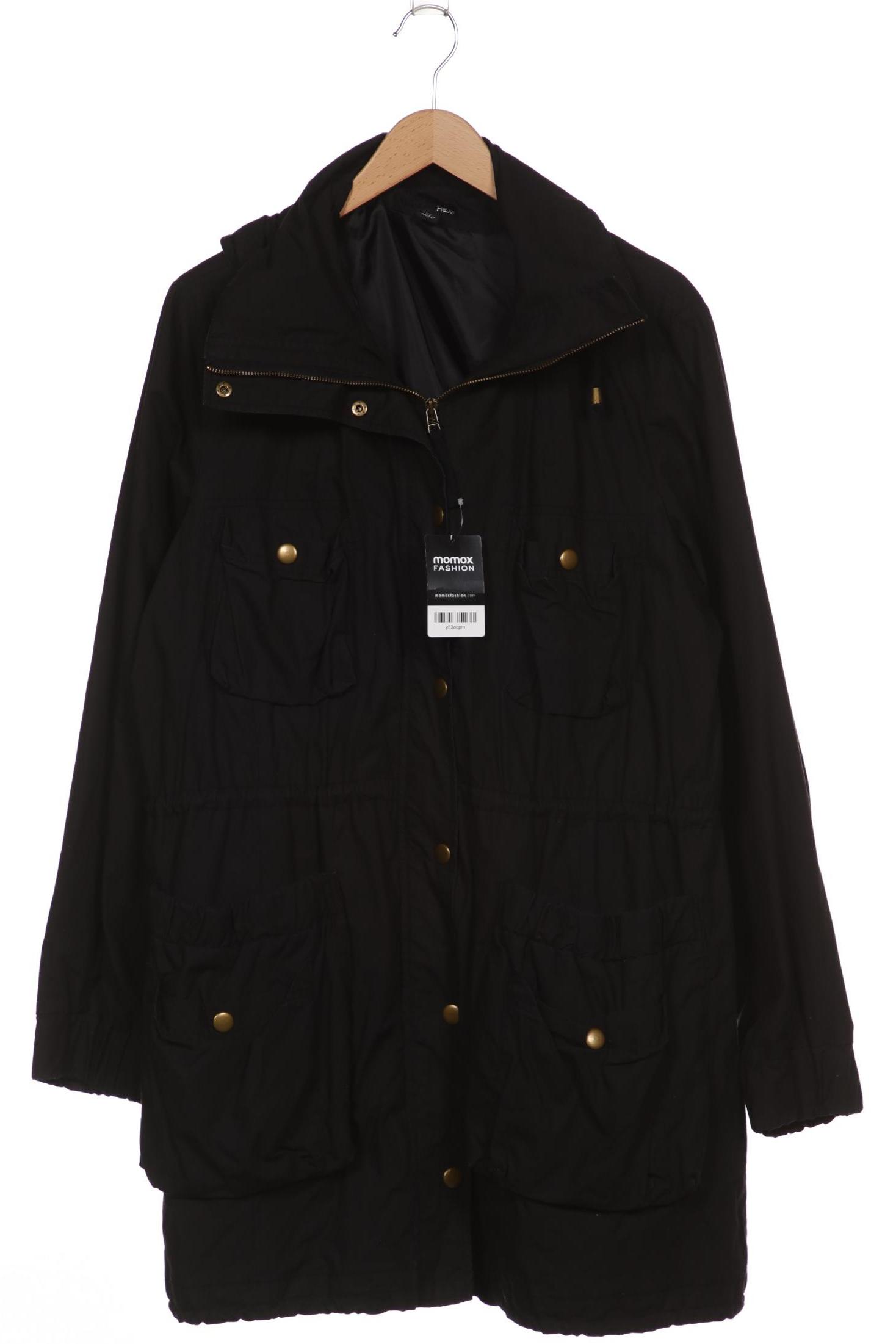 

H&M Damen Mantel, schwarz