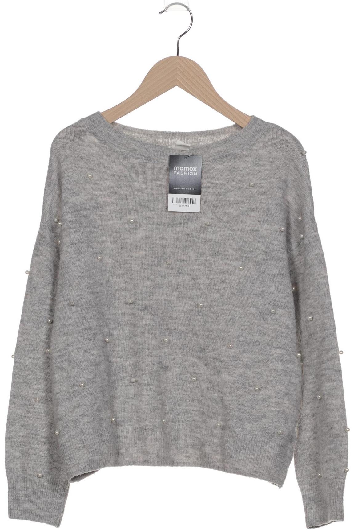 

H&M Damen Pullover, grau, Gr. 34