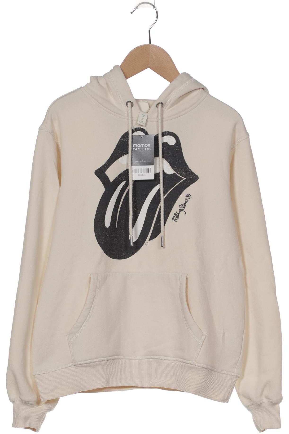 

H&M Damen Kapuzenpullover, beige, Gr. 34