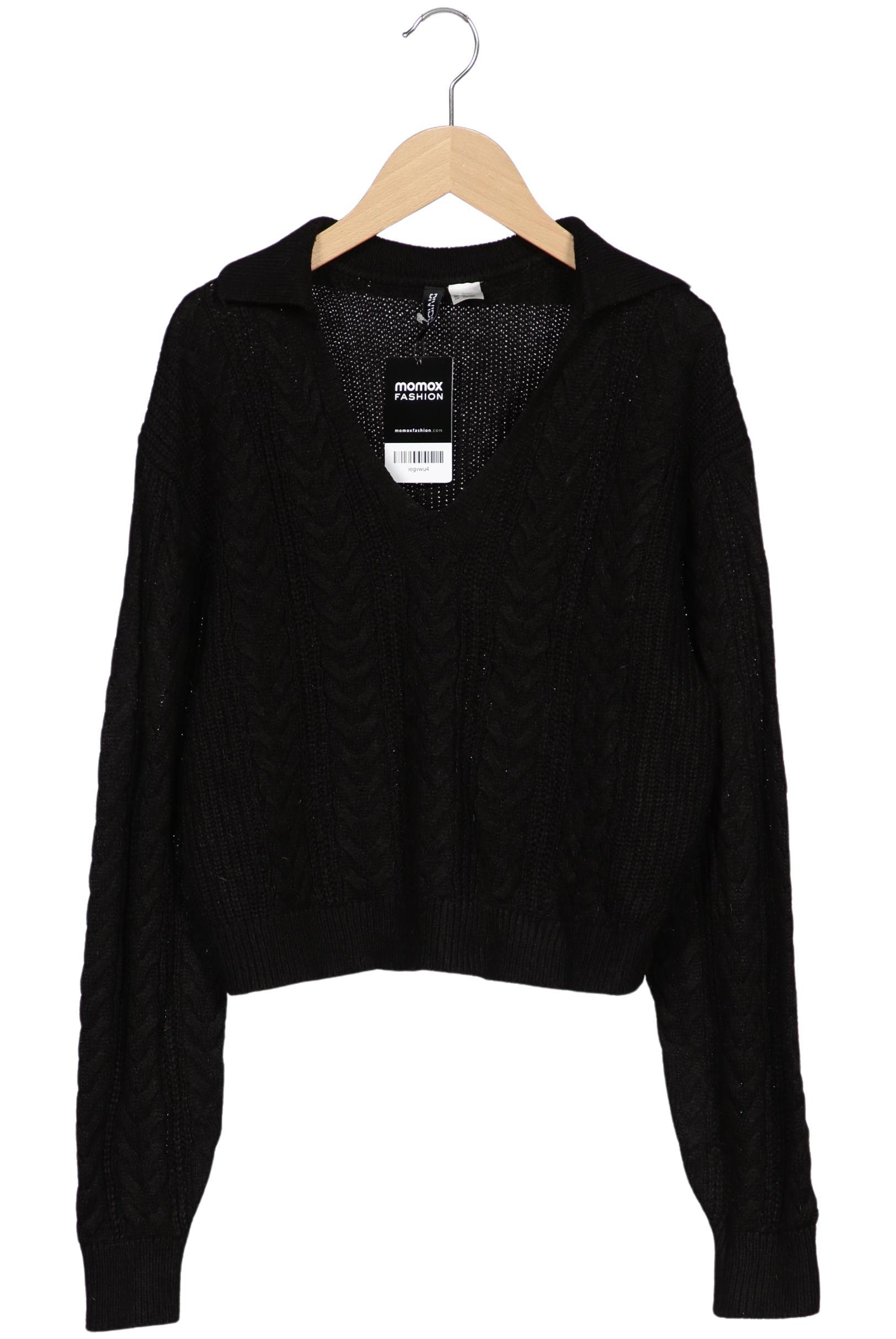 

H&M Damen Pullover, schwarz, Gr. 38