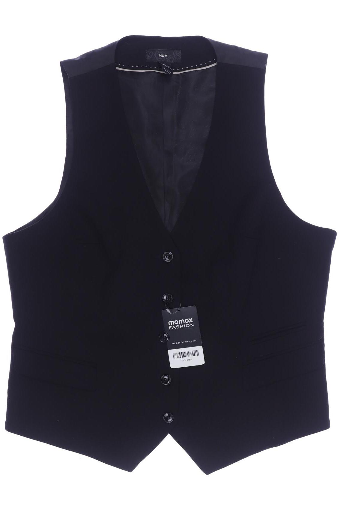 

H&M Damen Weste, schwarz, Gr. 46