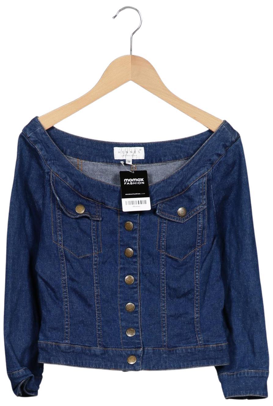 

H&M Damen Jacke, blau, Gr. 38