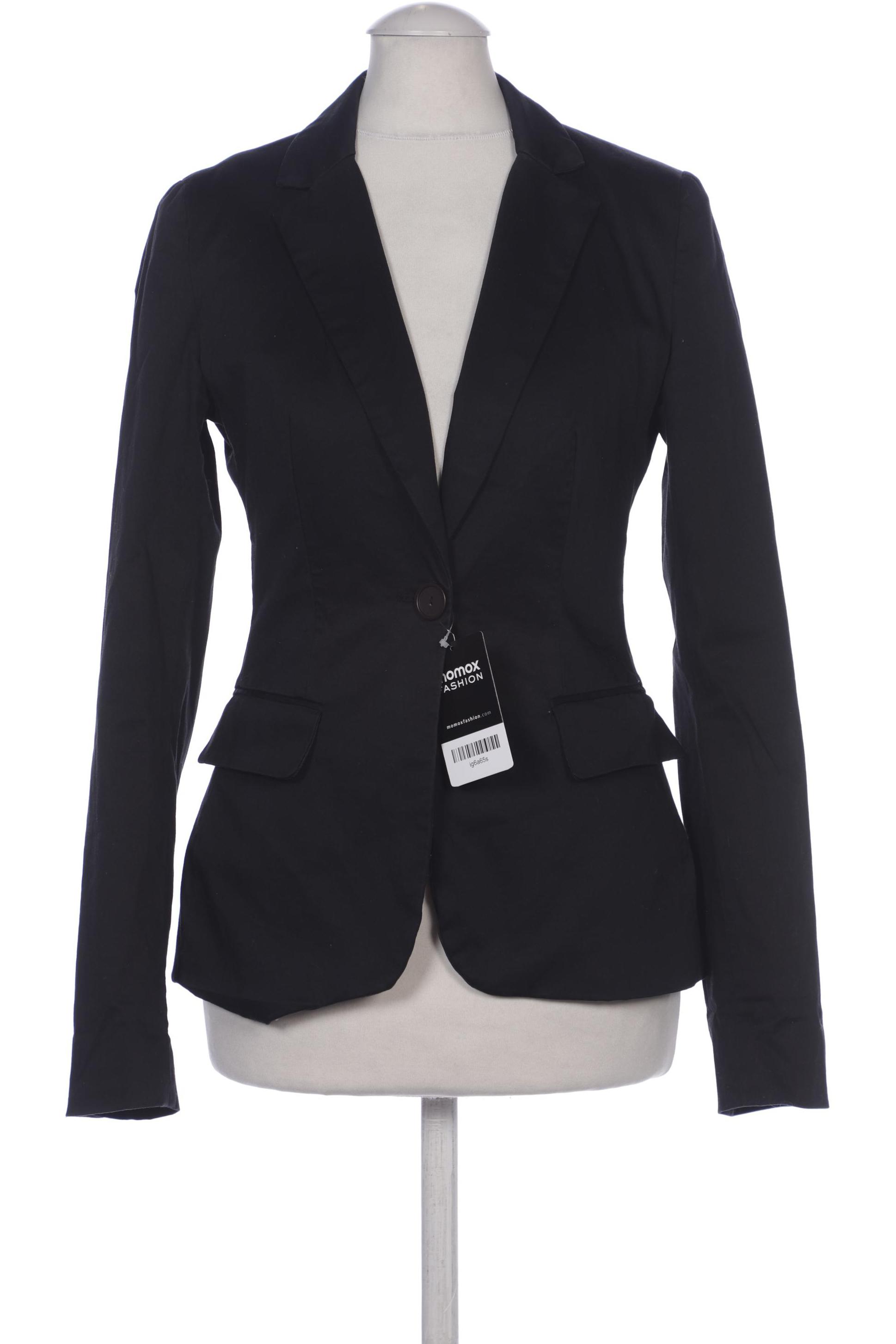 

H&M Damen Blazer, schwarz, Gr. 34