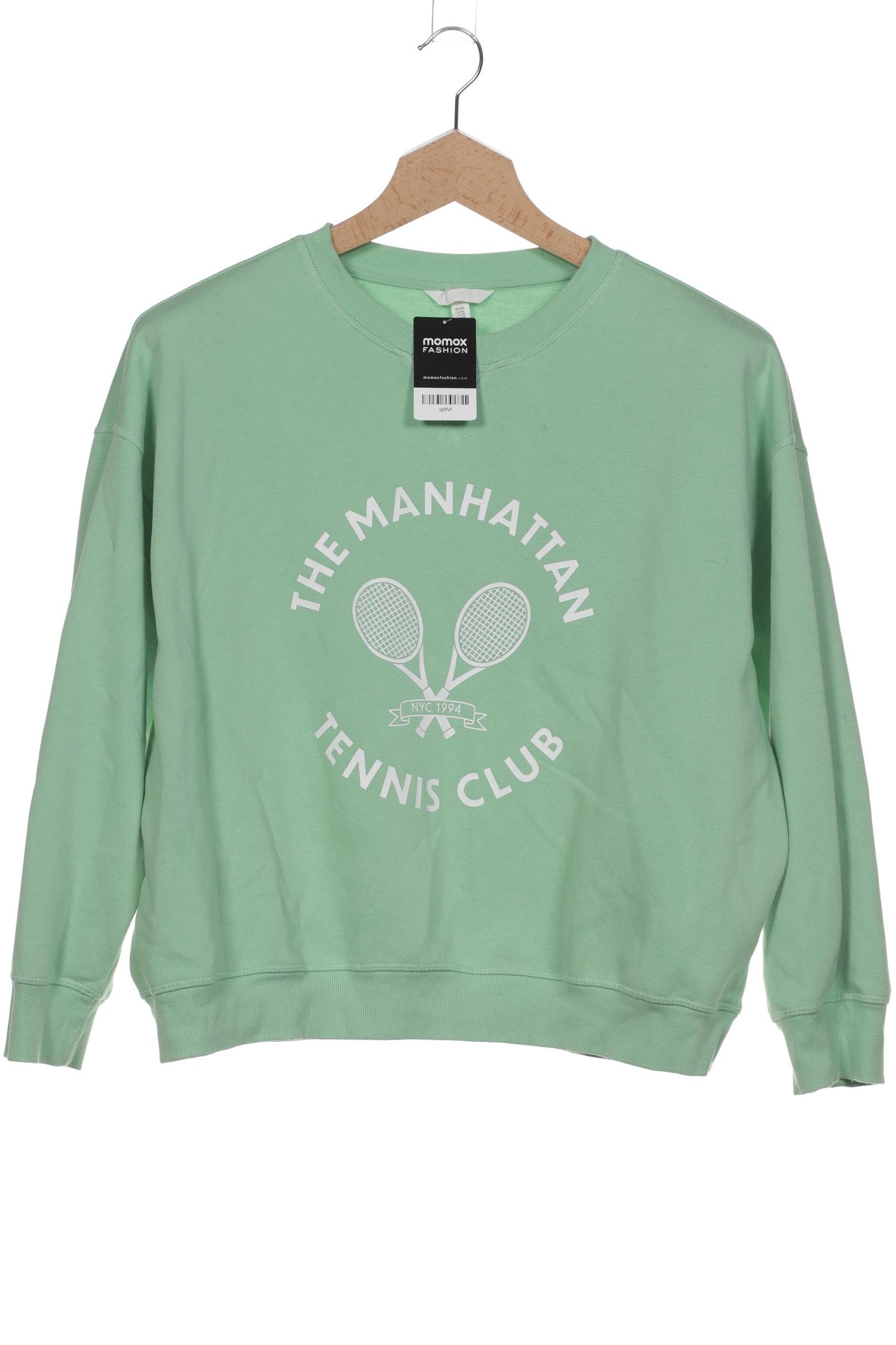 

H&M Damen Sweatshirt, hellgrün, Gr. 44