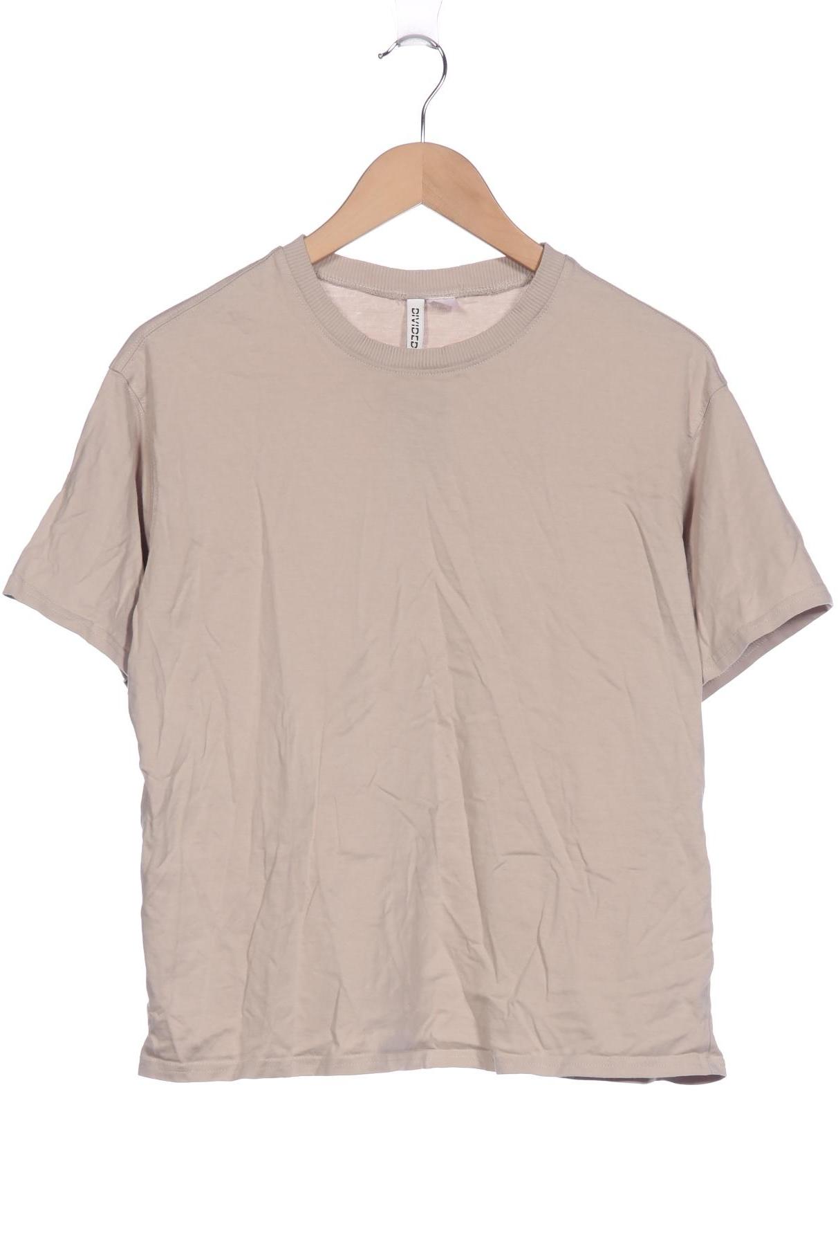 

H&M Damen T-Shirt, beige, Gr. 36