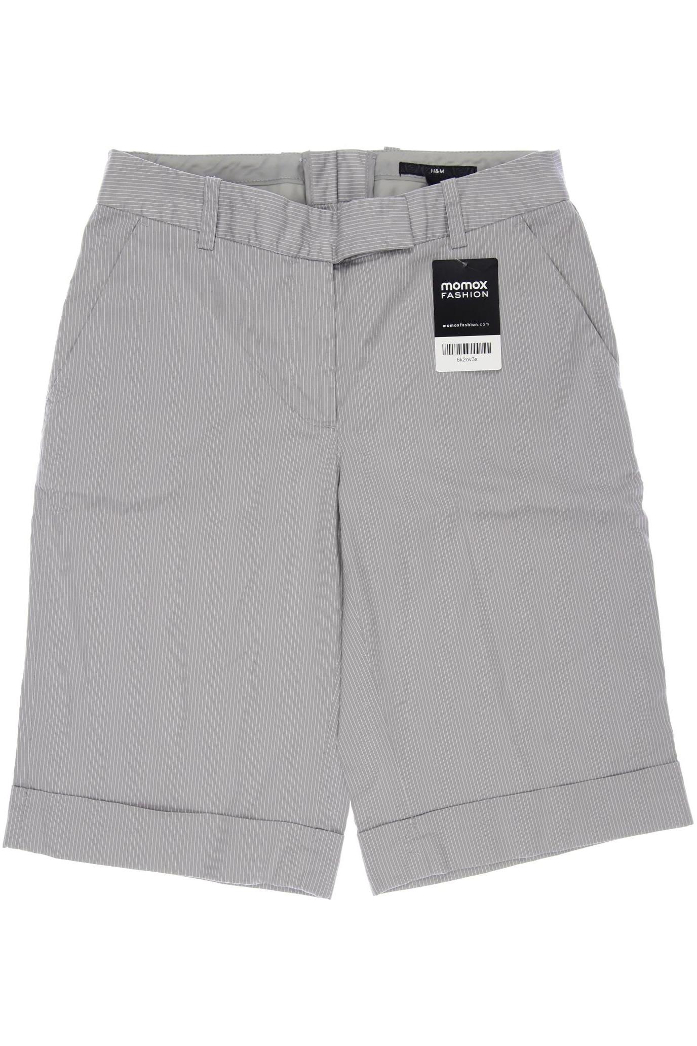 

H&M Damen Shorts, grau, Gr. 36