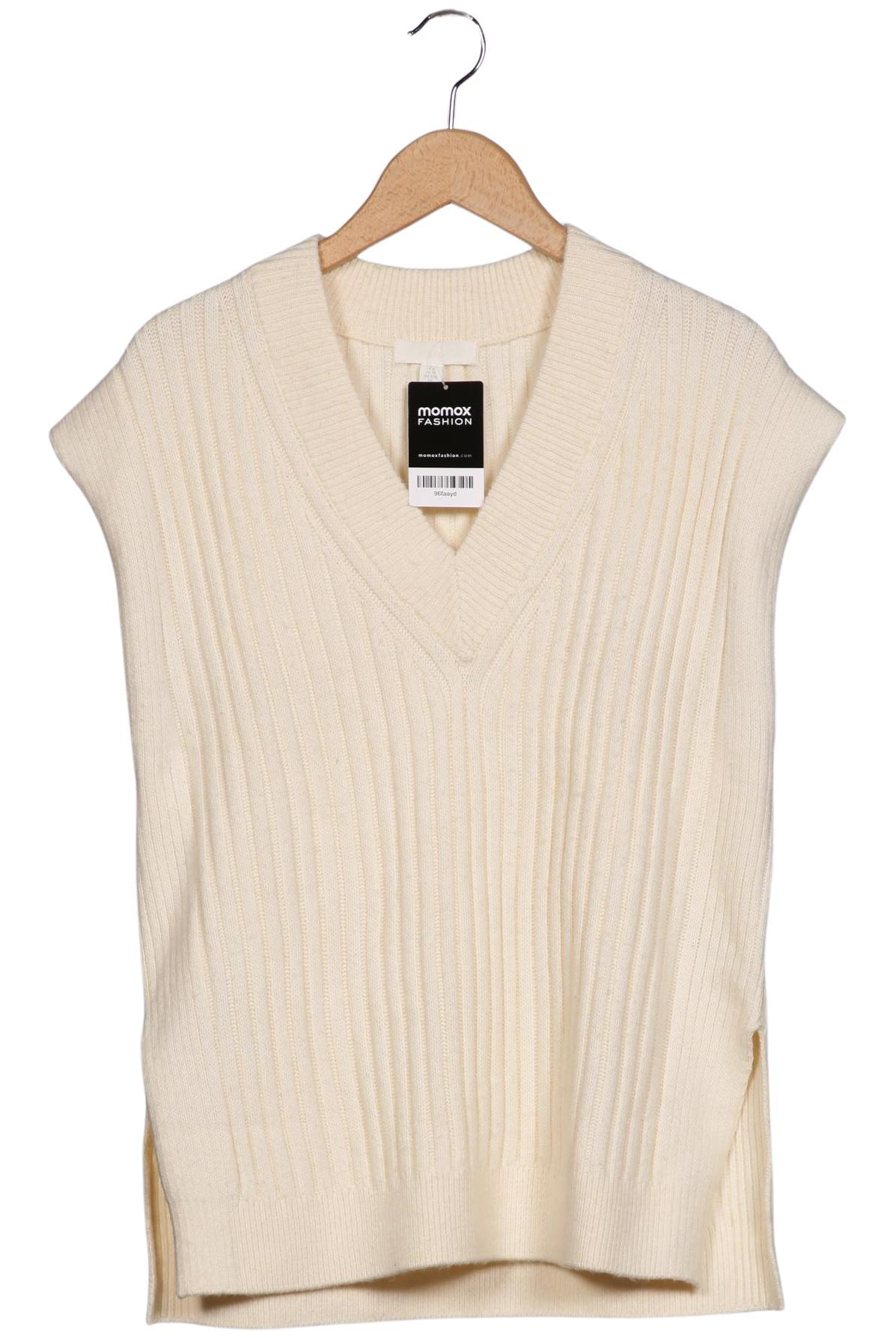 

H&M Damen Pullover, cremeweiß, Gr. 34