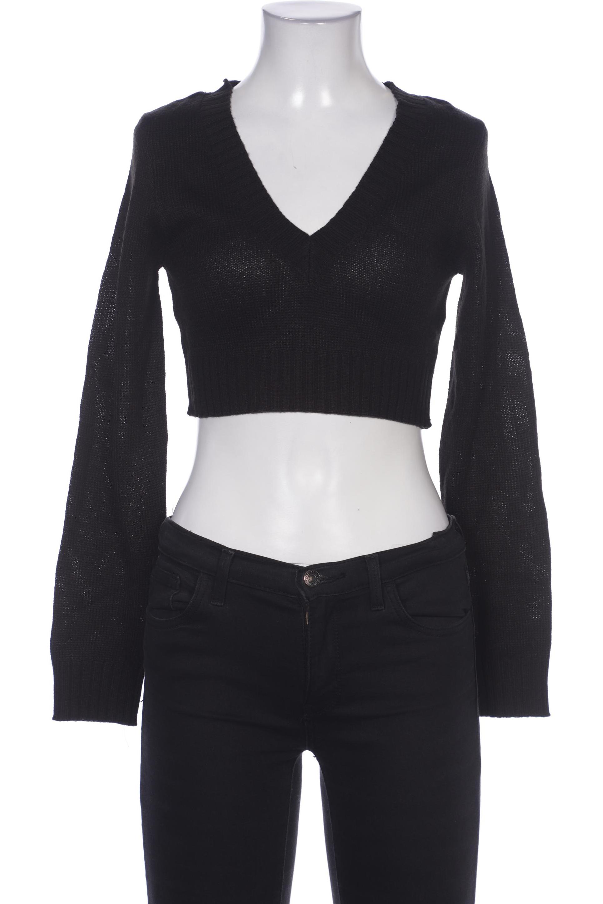 

H&M Damen Pullover, schwarz, Gr. 34