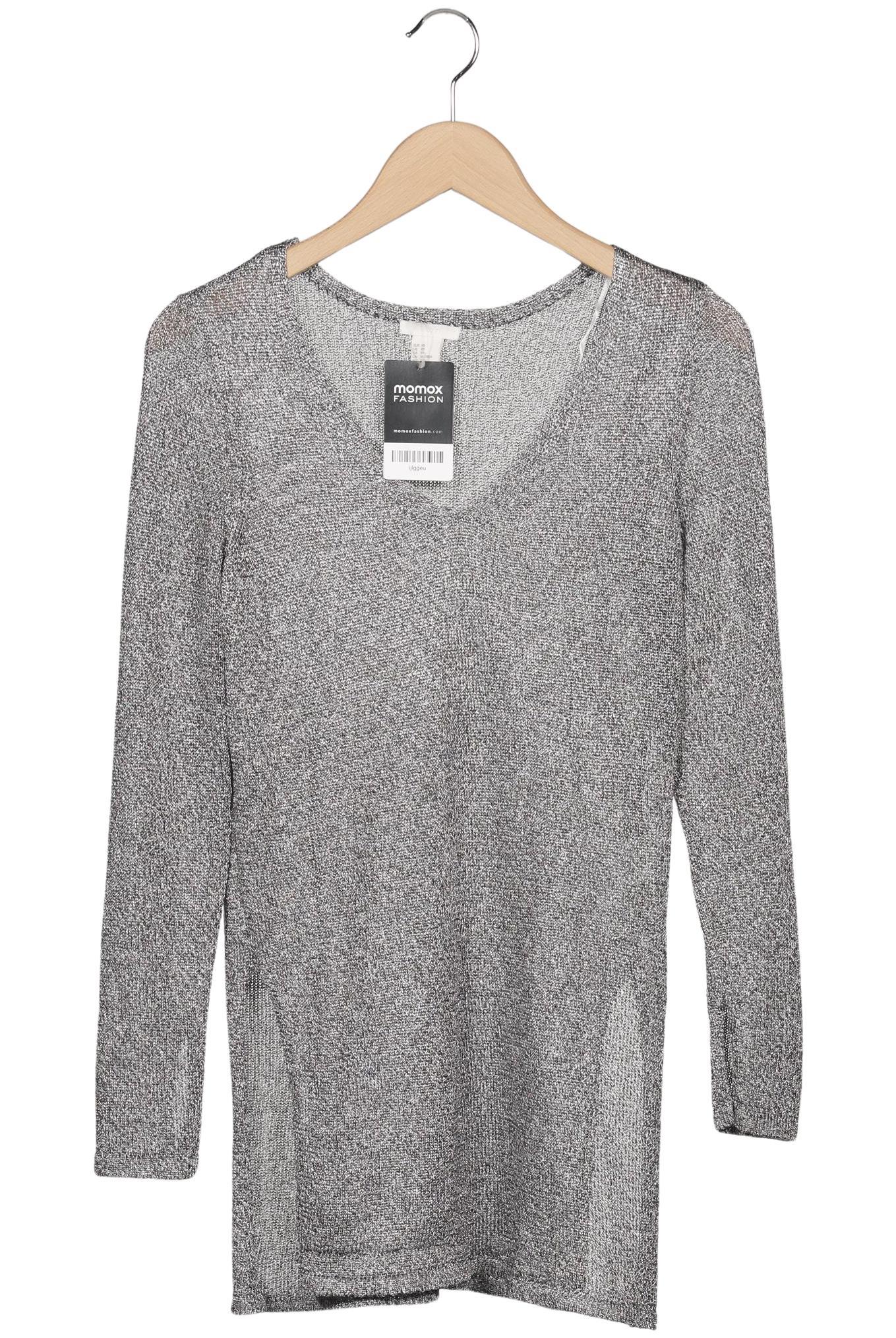 

H&M Damen Pullover, grau, Gr. 34