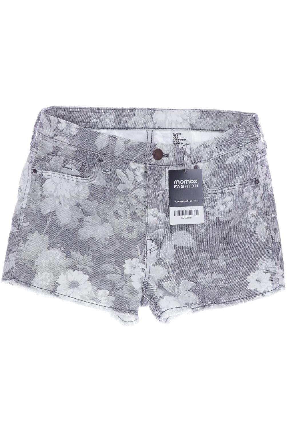 

H&M Damen Shorts, grau, Gr. 36