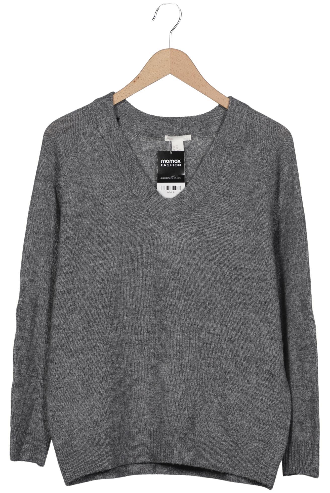 

H&M Damen Pullover, grau, Gr. 34