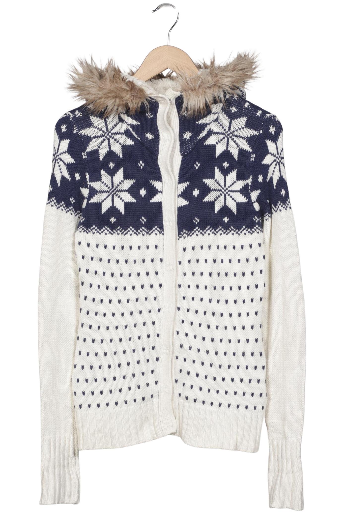 

H&M Damen Strickjacke, mehrfarbig, Gr. 38